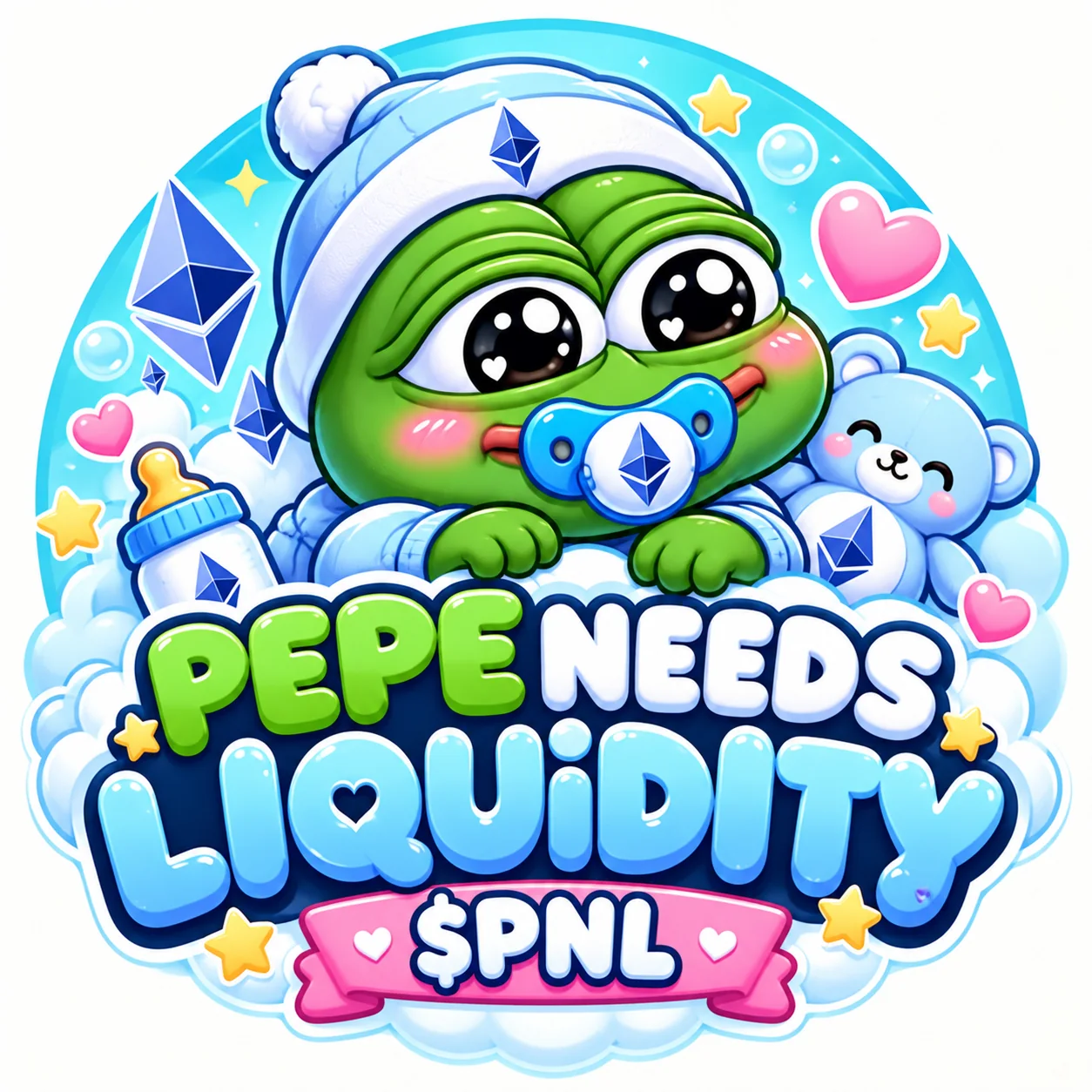 Pepe Needs Liquidity logo